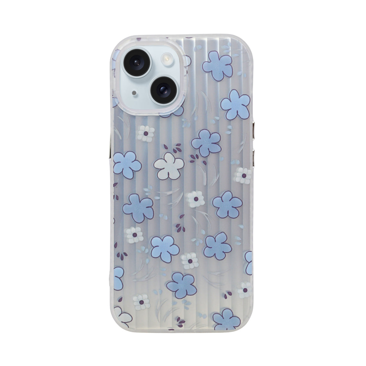 Aesthetic Bow & Floral Phone Case for iPhone 15