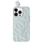 3D Cartoon Character with Polka Dots Soft Phone Case for iPhone 13 Pro