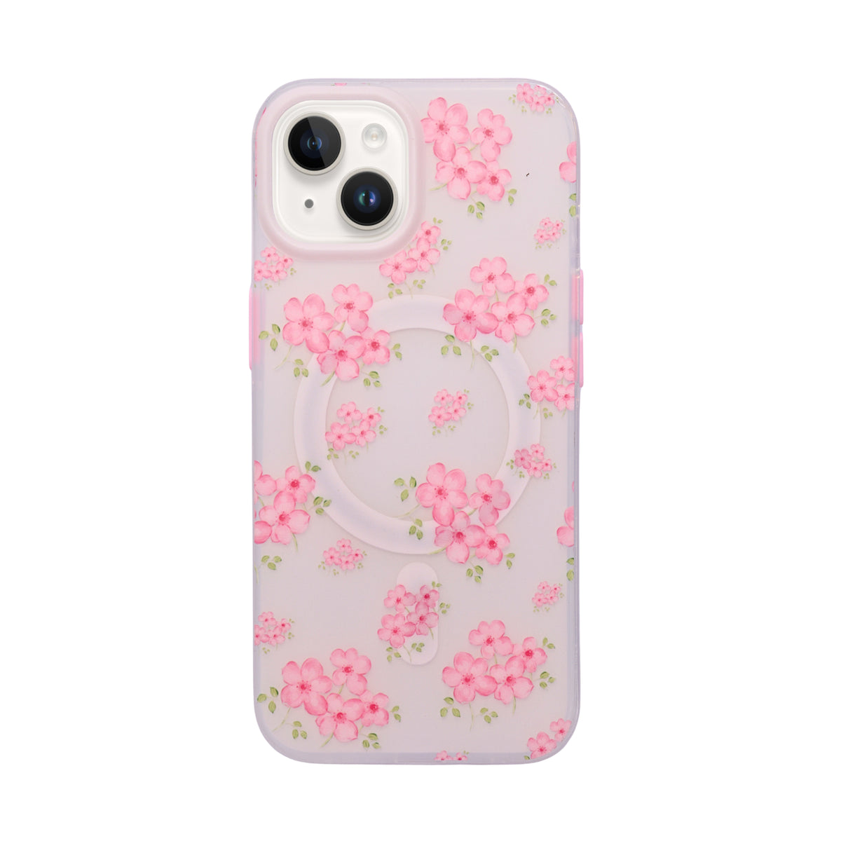 Cherry Blossom MagSafe Compatible Phone Case for iPhone 13 / 14