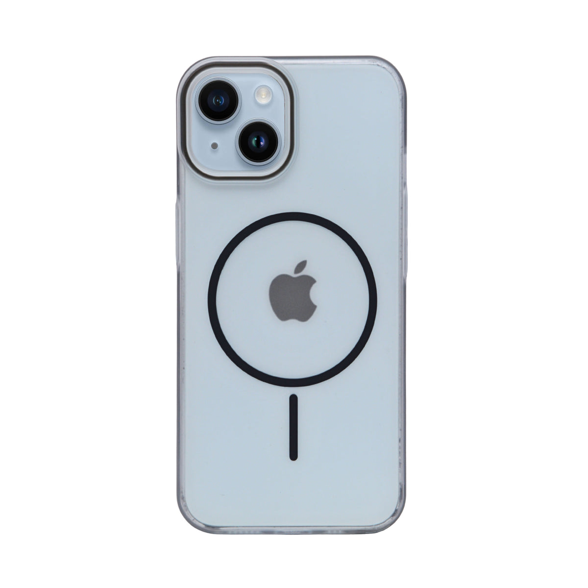 Crystal Clear Shockproof MagSafe Phone Case for iPhone 15