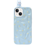 3D Cartoon Character with Polka Dots Soft Phone Case for iPhone 14 Plus/ 15 Plus