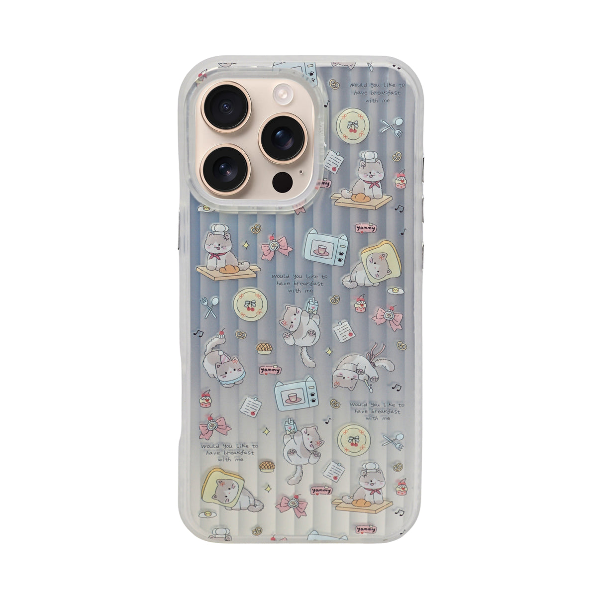Aesthetic Bow & Floral Phone Case for iPhone 16 Pro