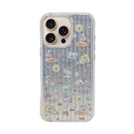 Aesthetic Bow & Floral Phone Case for iPhone 16 Pro