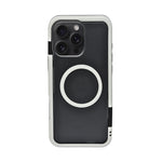 Dual Color Edge Matte Transparent MagSafe Phone Case for iPhone 16 Pro