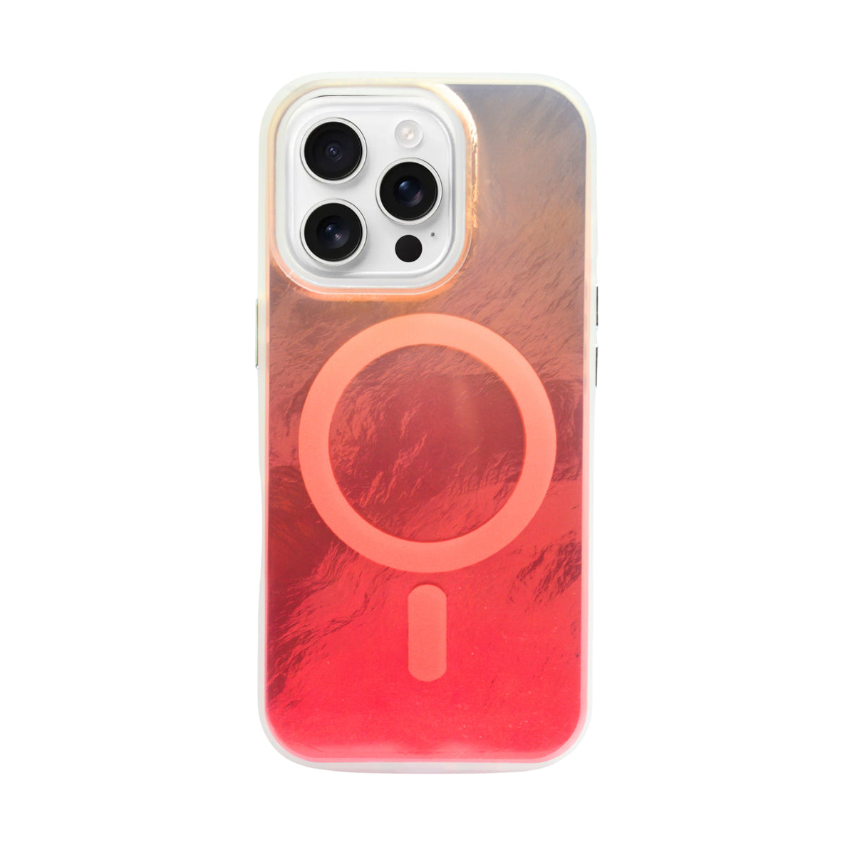 Iridescent MagSafe Compatible Gradient Phone Case For iPhone 16 Pro Max
