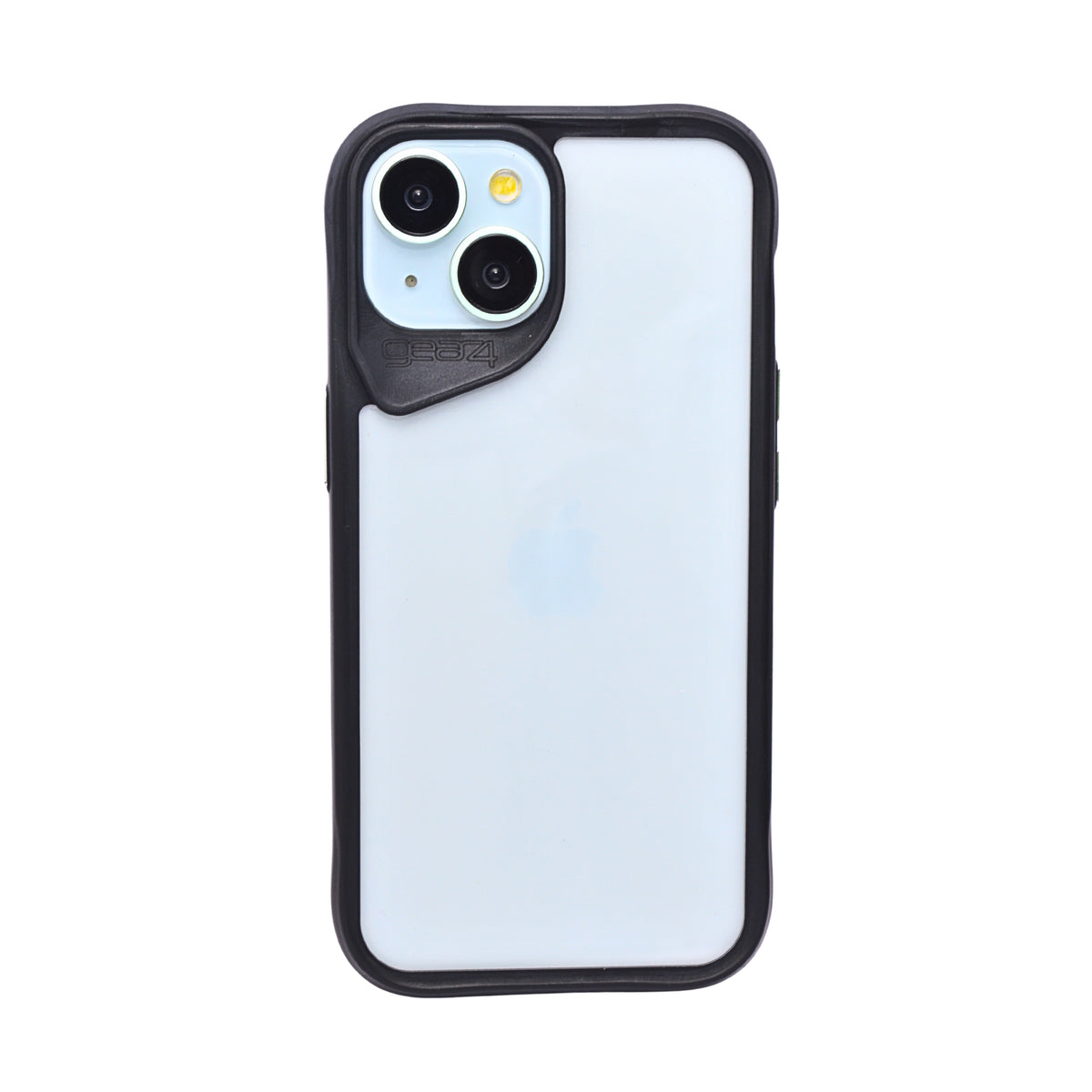 Crystal Clear with TPU Bumper Phone Case for iPhone 15