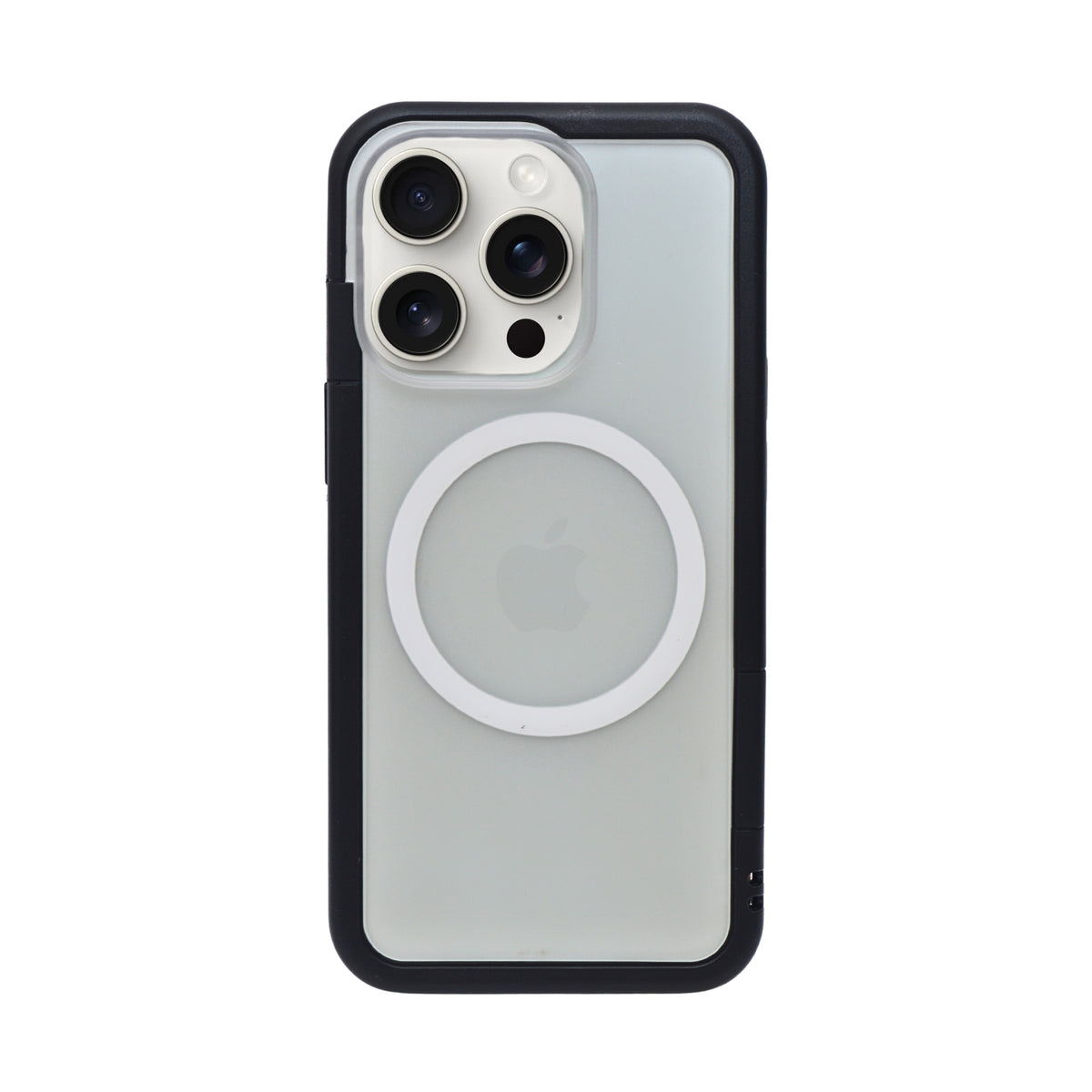 Clear MagSafe Compatible with Black Bumper Phone Case for iPhone 14 Pro