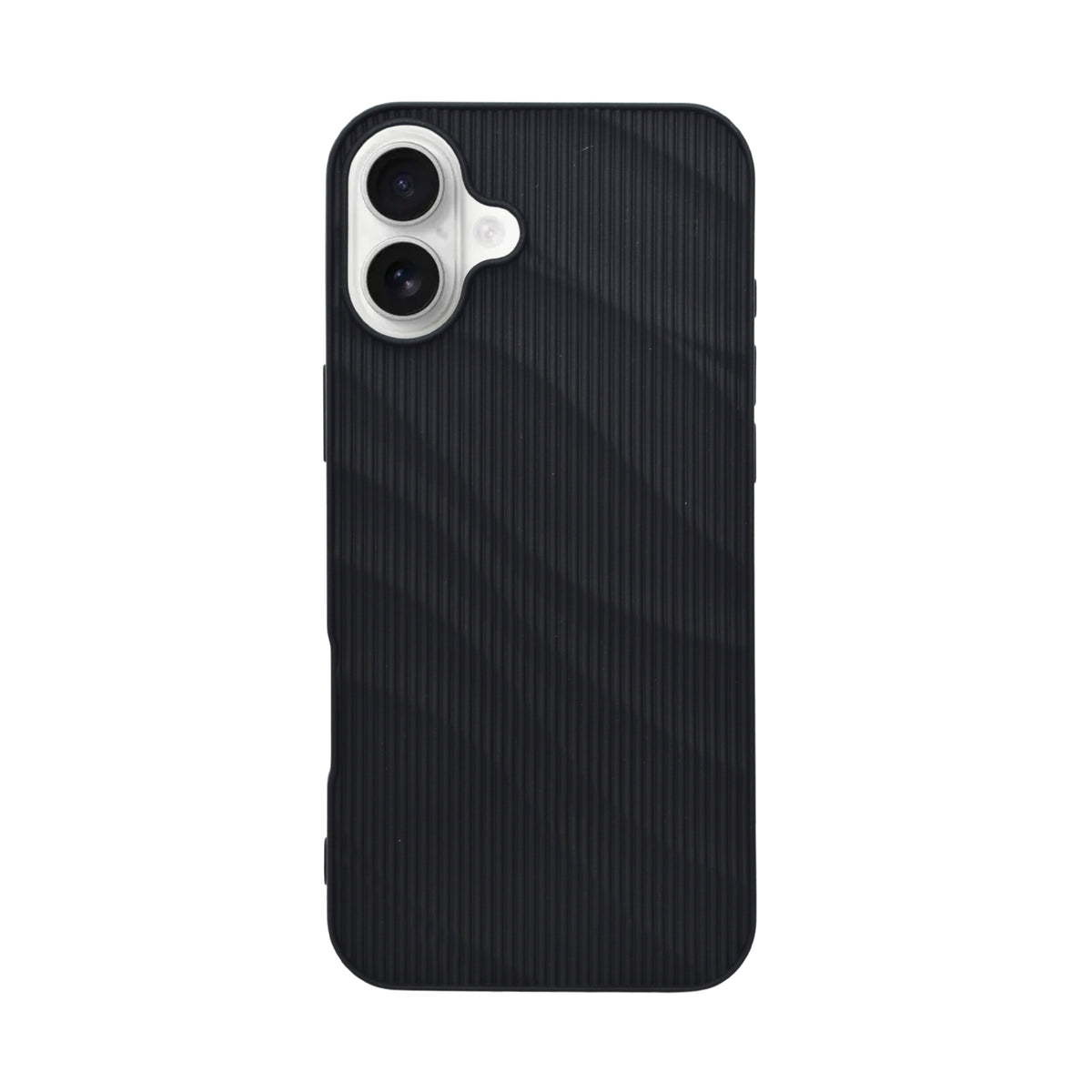 Soft Silicone Wave Texture Phone Case For iPhone 16 Plus