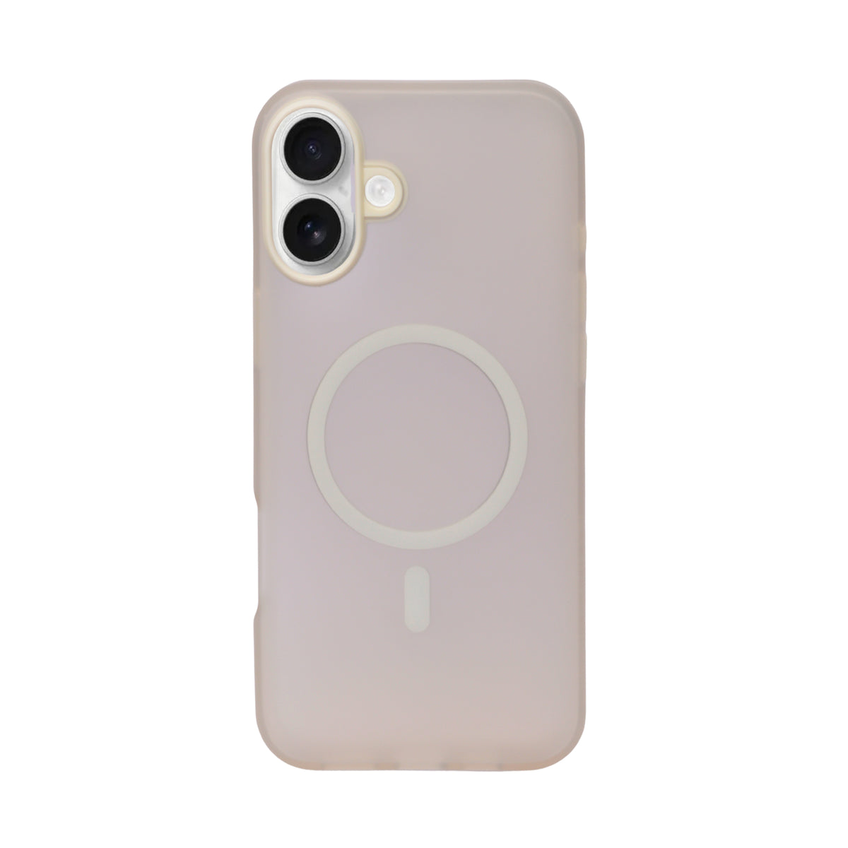 Frosted Translucent MagSafe Silicone Case for iPhone 16 Plus