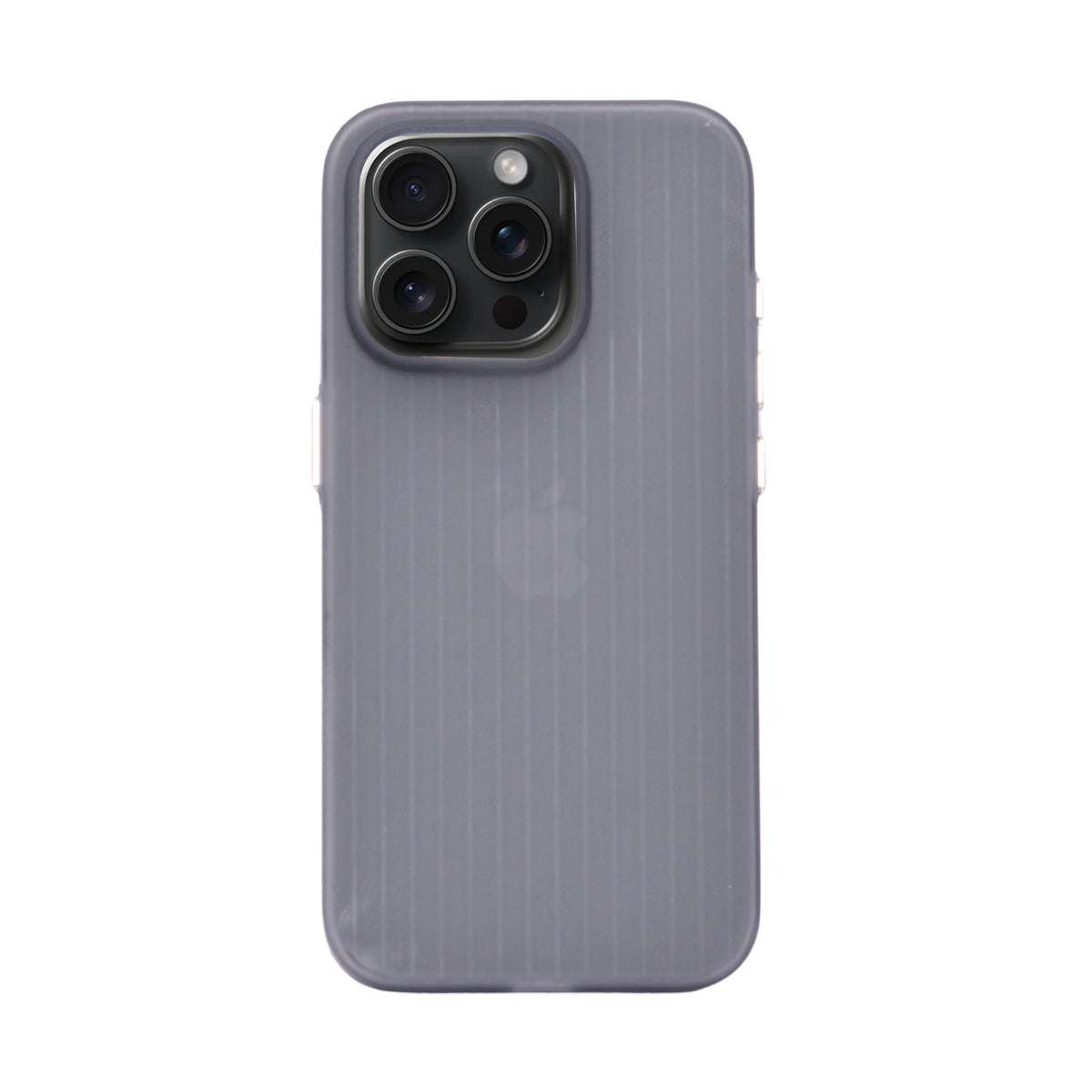 Hard Protective Striped Matte Finish Case for iPhone 16 Pro Max
