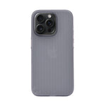 Hard Protective Striped Matte Finish Case for iPhone 16 Pro Max