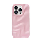 3D Ripple Wave Texture Soft Silicone Phone Case For iPhone 14 Pro