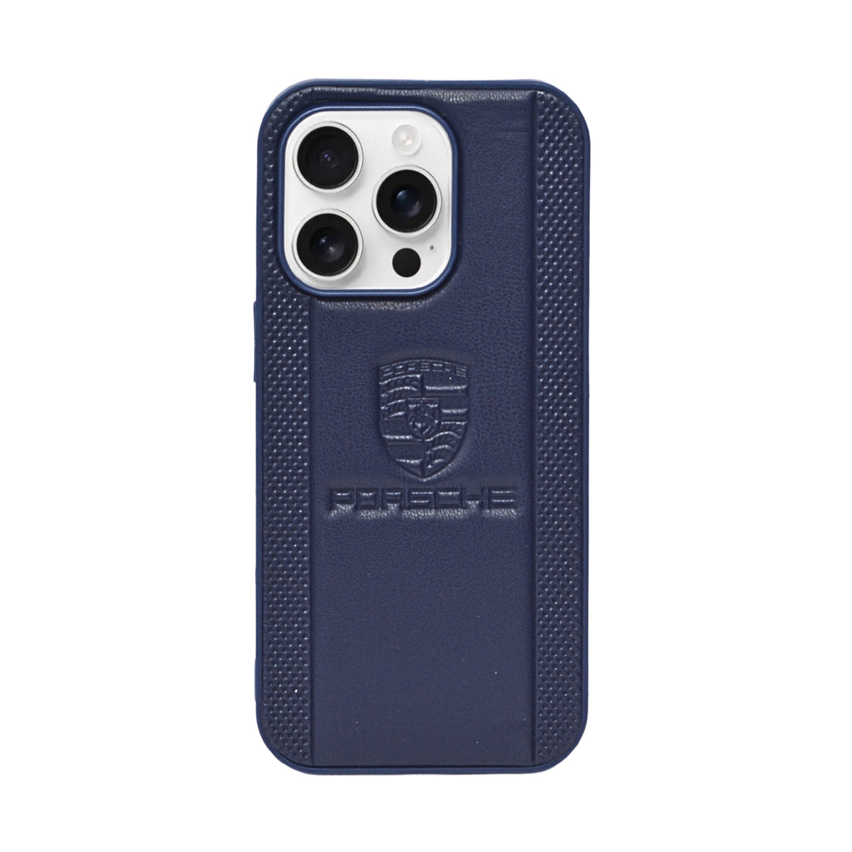 Porsche Design Leather Finish Mobile Back Cover For iPhone 16 Pro Max