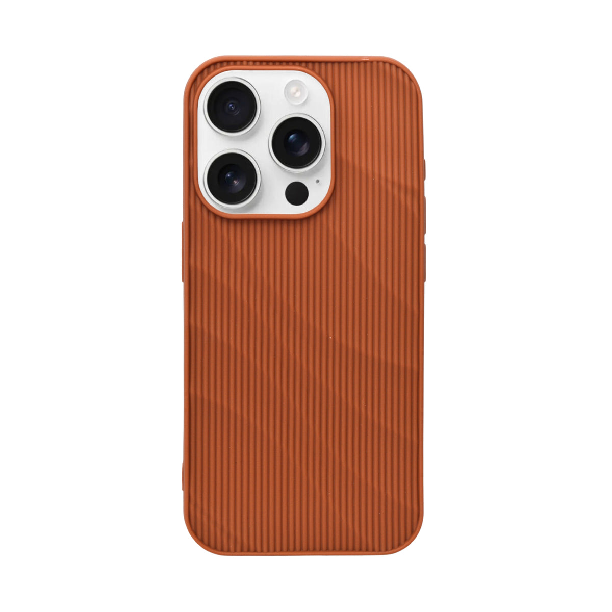 Soft Silicone Wave Texture Phone Case For iPhone 15 Pro