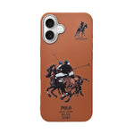 Santa Barbara Polo & Racquet Club Leather Phone Case For iPhone 16 Plus
