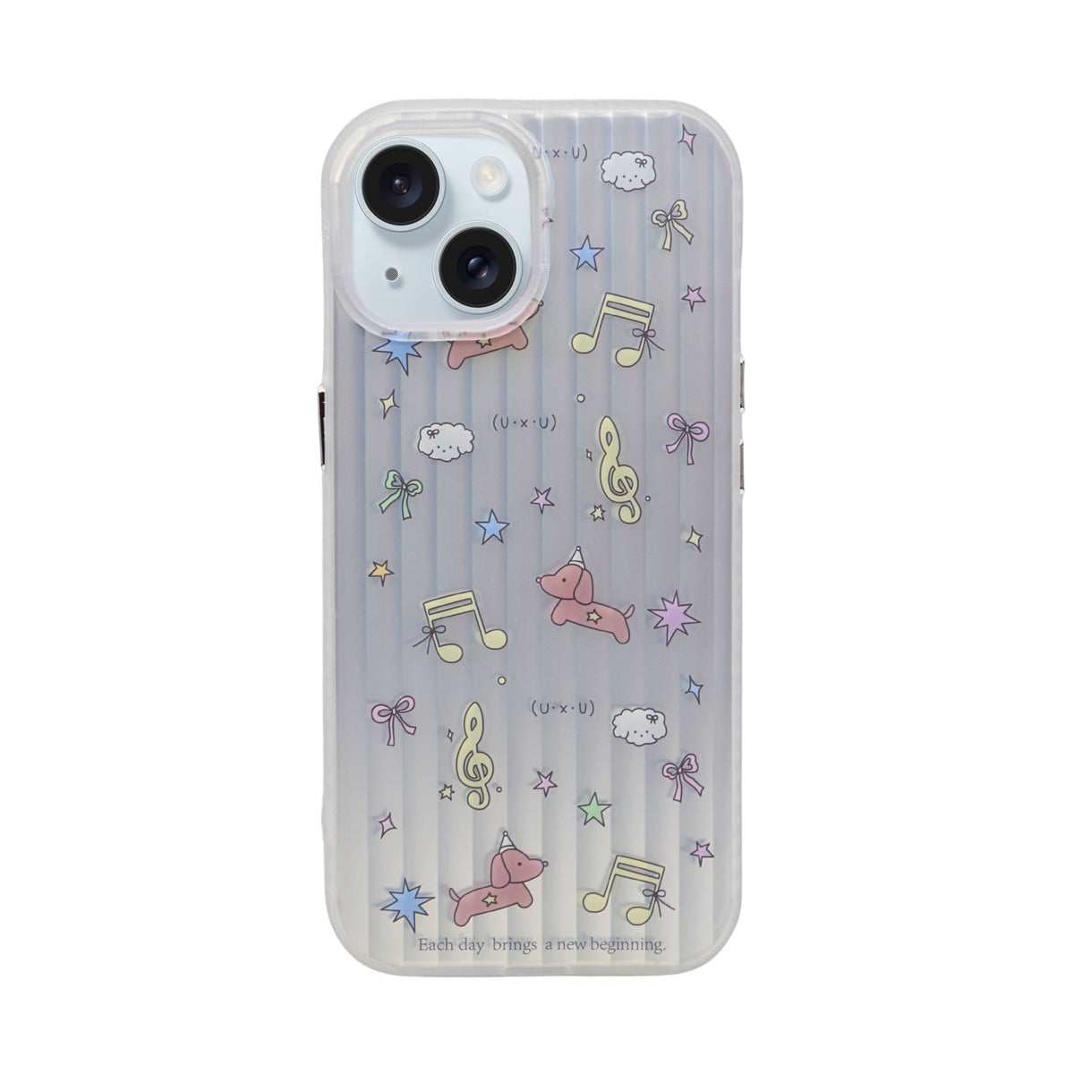 Aesthetic Bow & Floral Phone Case for iPhone 15