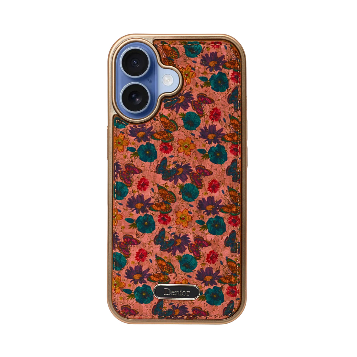 Floral Detachable MagSafe Compatible Phone Case for iPhone 17
