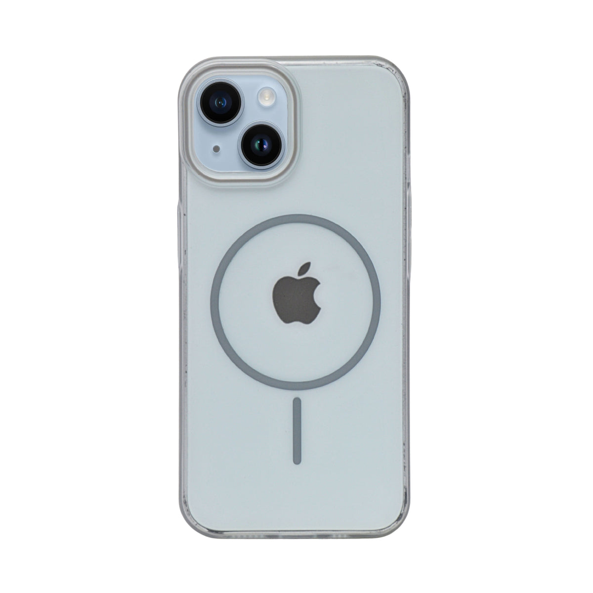 Crystal Clear Shockproof MagSafe Phone Case for iPhone 15