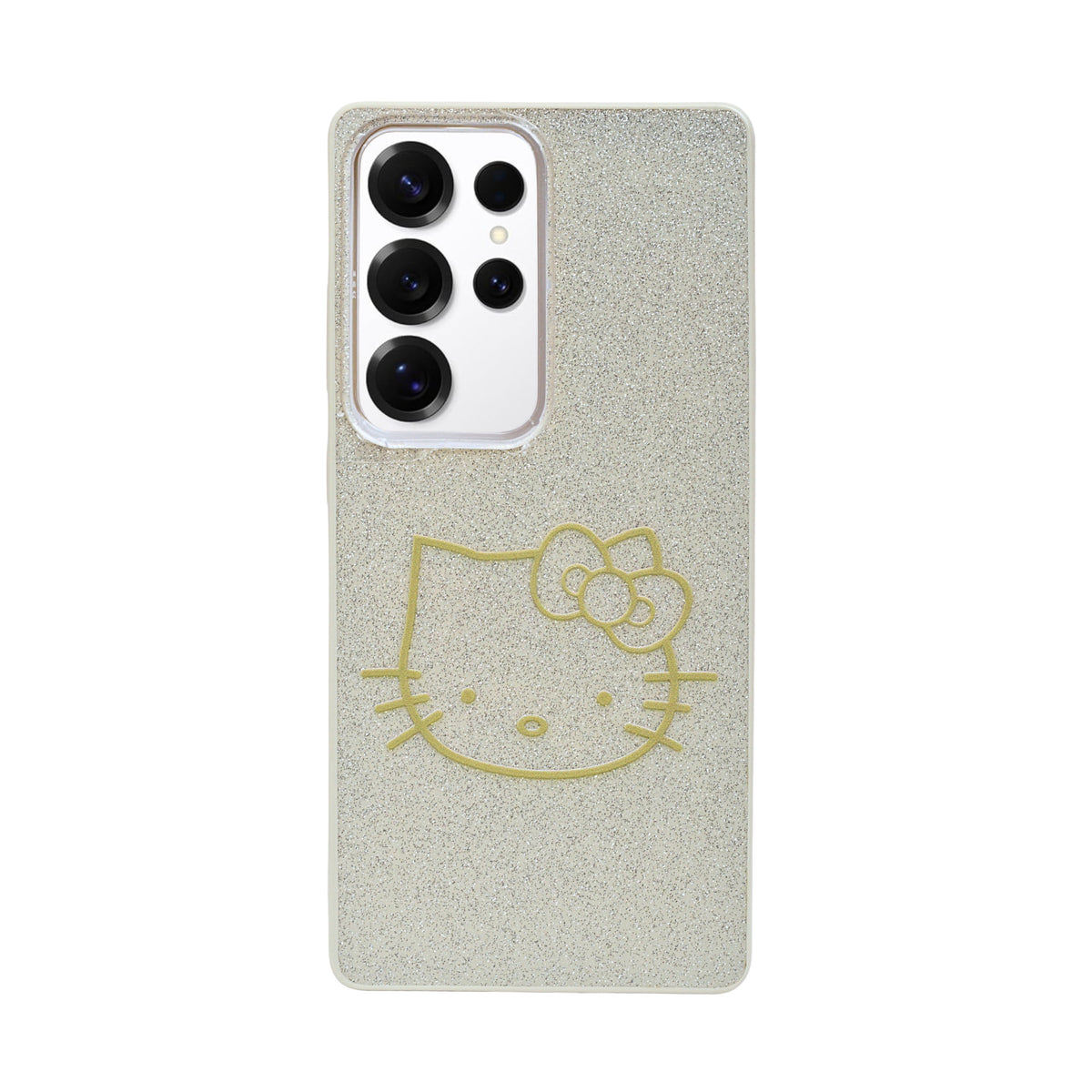 Glitter Sparkle Kitty Phone Case for Samsung Galaxy S25 Ultra