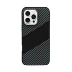 Carbon Fiber Leather Texture Kevlar Anti-Fall Protective Case for iPhone 16 Pro Max