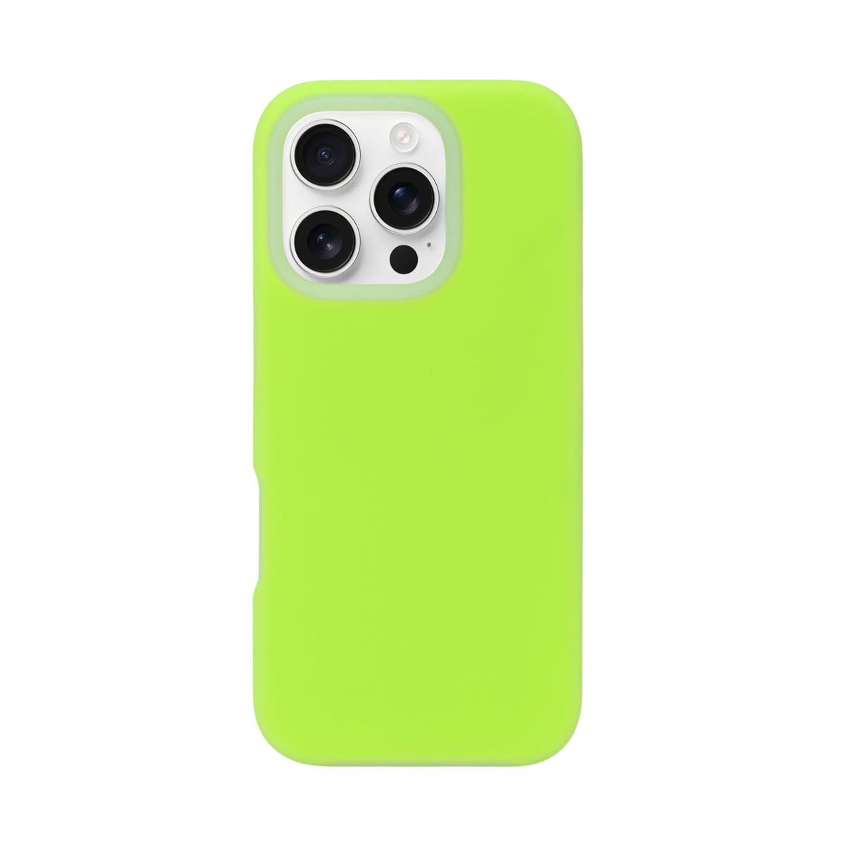 Silicone Neon Series Vibrant Phone Case for iPhone 16 Pro