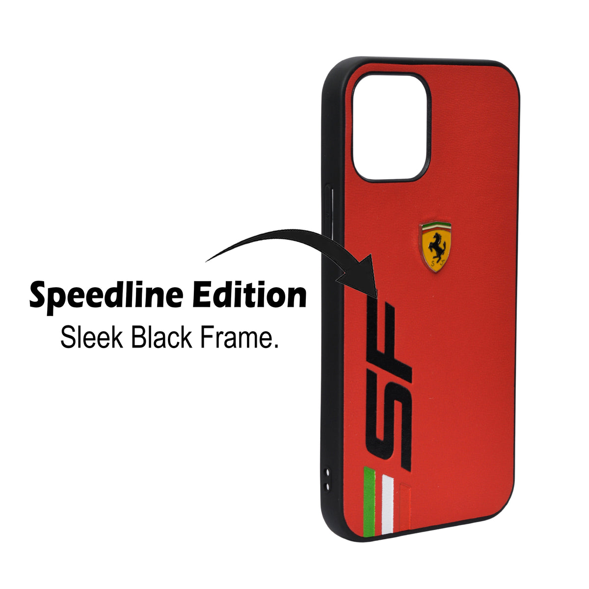 Premium SF Logo Motorsport Cover For iPhone 12 / 12 Pro