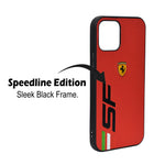 Premium SF Logo Motorsport Cover For iPhone 12 / 12 Pro