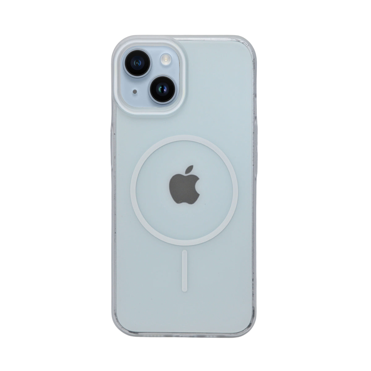 Crystal Clear Shockproof MagSafe Phone Case for iPhone 15
