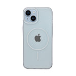 Crystal Clear Shockproof MagSafe Phone Case for iPhone 15