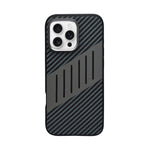 Carbon Fiber Leather Texture Kevlar Anti-Fall Protective Case for iPhone 16 Pro Max