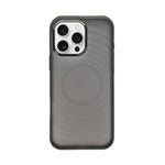 Stylish Durability Acrylic Corrugated Lines Skin Feel Case For iPhone 16 Pro Max
