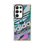 Colorful Adidas Print Phone Case for Samsung Galaxy S22 Ultra