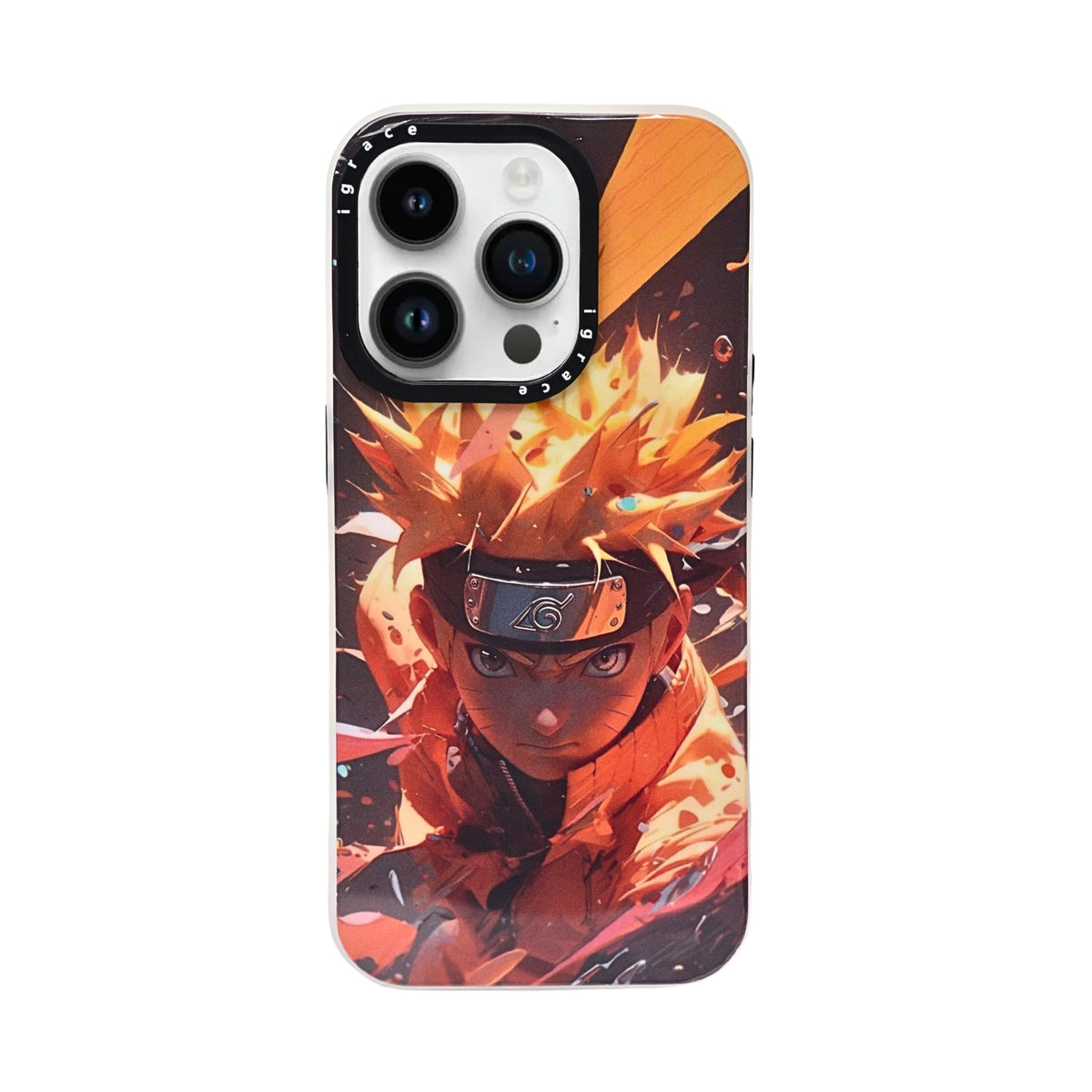 Anime Print Vibrant Character Design Phone Case for iPhone 14 Pro
