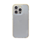 Transparent Hard Back Case with Colored Side Grip Phone Case For iPhone 14 Pro