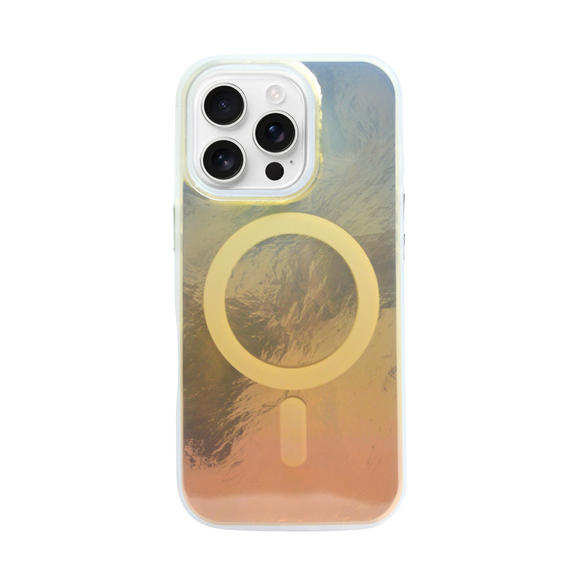 Iridescent MagSafe Compatible Gradient Phone Case For iPhone 16 Pro Max
