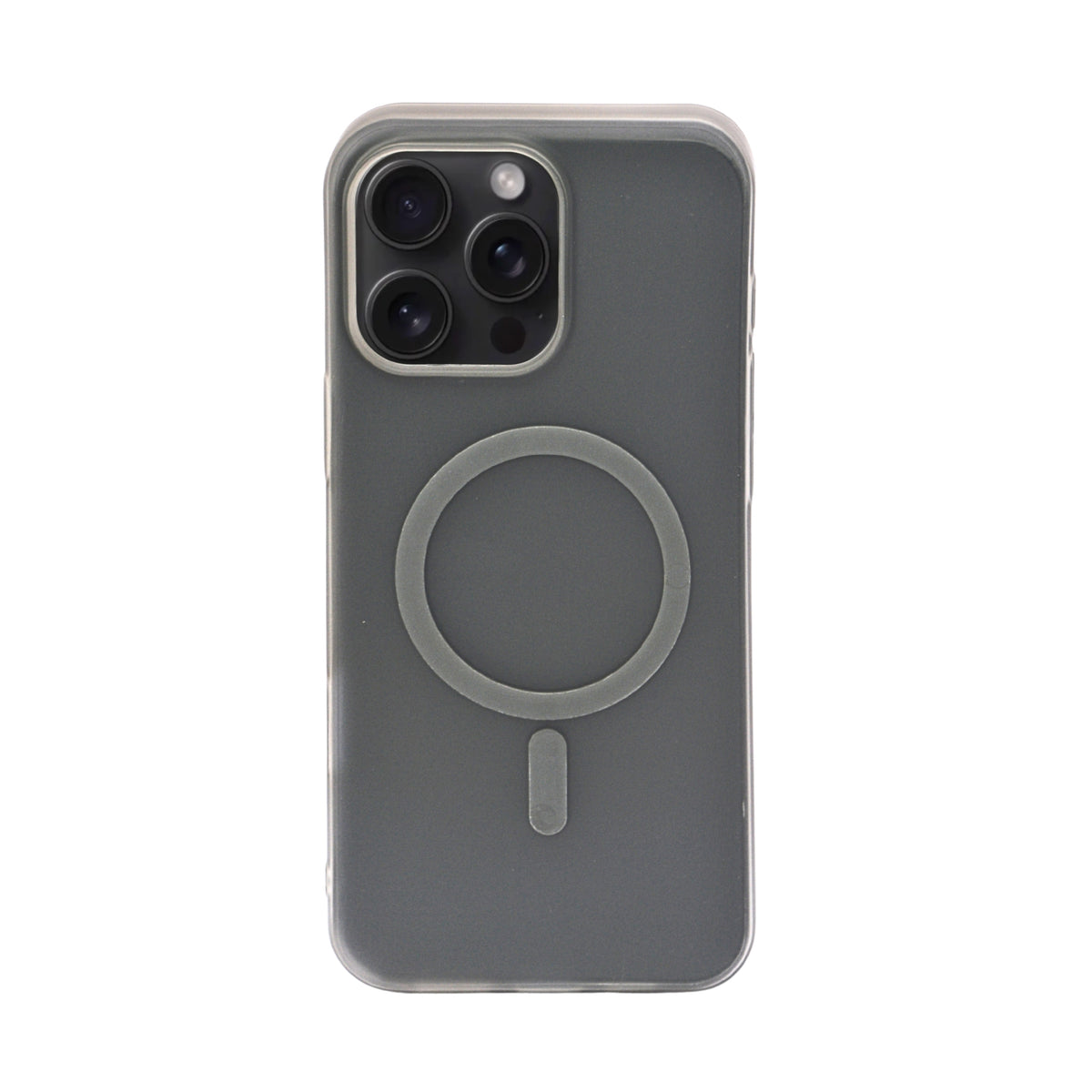Hard Matte Transparent MagSafe Compatible Phone Case for iPhone 16 Pro Max