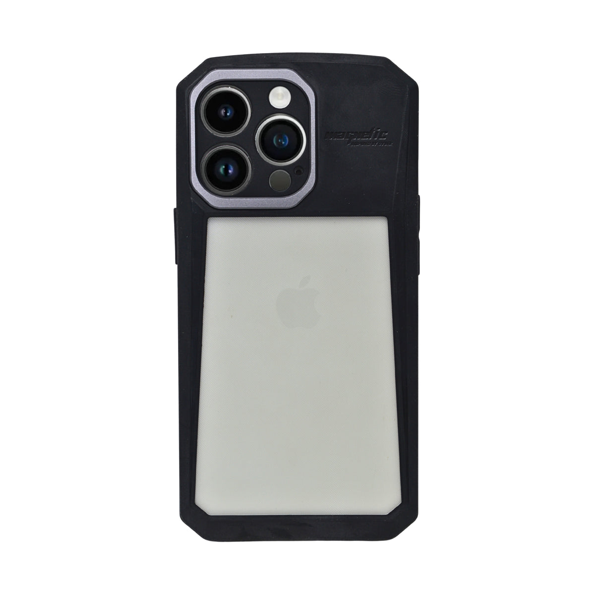 Heavy Duty Shockproof Bumper with Clear Panel Phone Case for iPhone 13 Pro