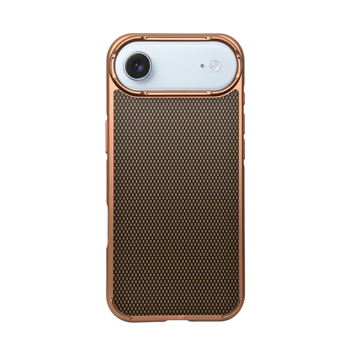 Geometric Carbon Fiber Texture Phone Case for iPhone 17 Air