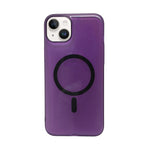 Hard Crystal Tinted Transparent Magsafe Compatible Phone Case for iPhone 14 Plus/ 15 Plus