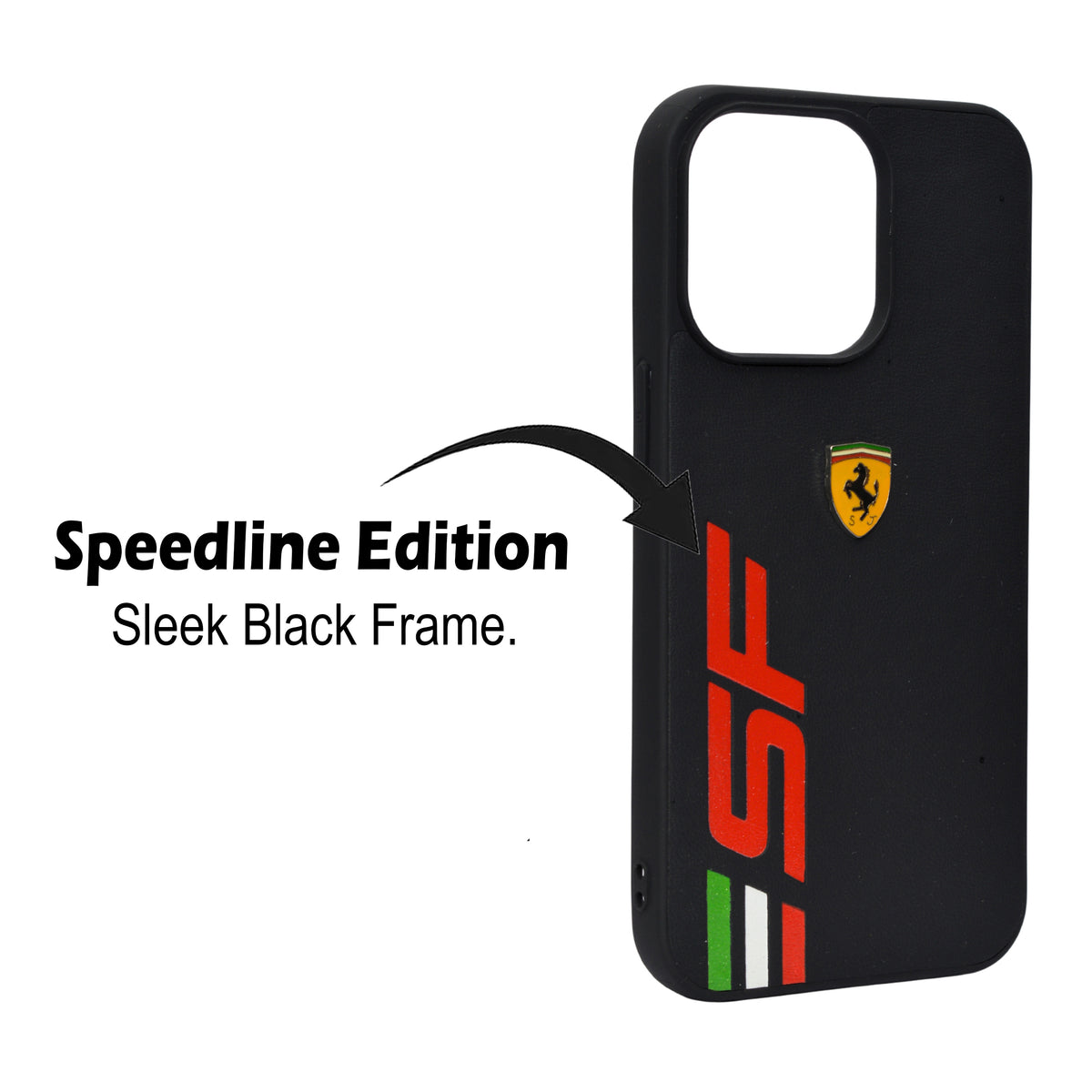 Premium SF Logo Motorsport Cover For iPhone 13 Pro