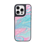 Marble Glossy Abstract Protective Phone Case For iPhone 15 Pro Max