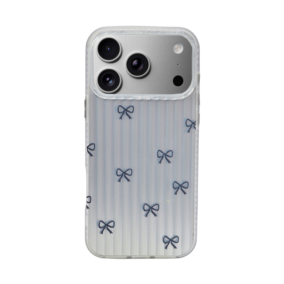 Aesthetic Bow & Floral Phone Case for iPhone 17 Pro