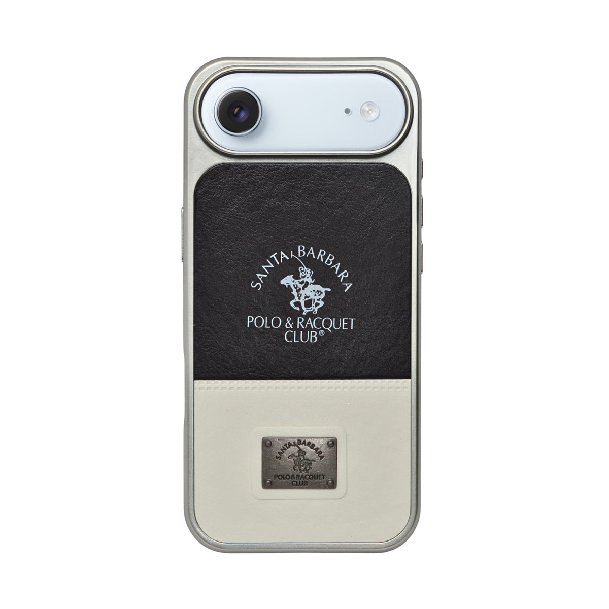 Santa Barbara Polo Club Dual Tone Leather Finish Phone Case for iPhone 17 Air