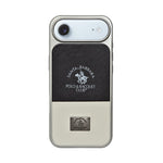Santa Barbara Polo Club Dual Tone Leather Finish Phone Case for iPhone 17 Air