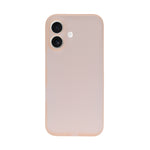 Frosted Matte Finish Transparent Phone Case for iPhone 16