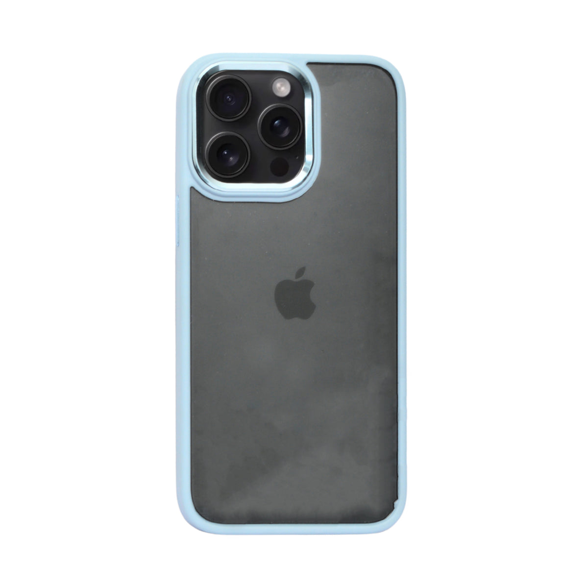 Transparent Hard back with Chrome Border Anti Slip Grip Phone Case for iPhone 13 Pro