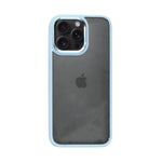 Transparent Hard back with Chrome Border Anti Slip Grip Phone Case for iPhone 13 Pro