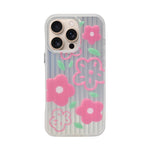 Aesthetic Bow & Floral Phone Case for iPhone 16 Pro