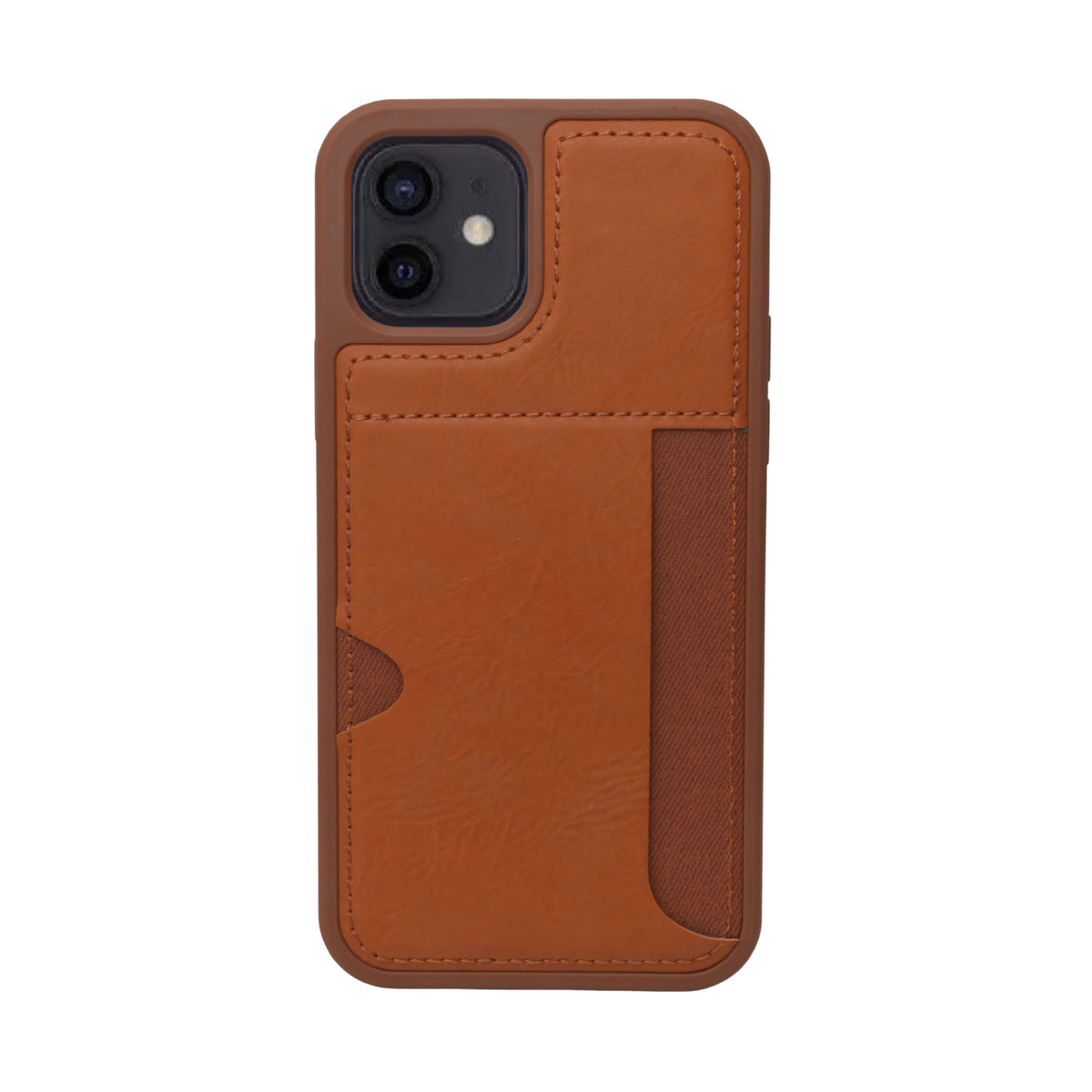 Slim Leather Wallet With Card Holder Case For iPhone 12 / 12 Pro