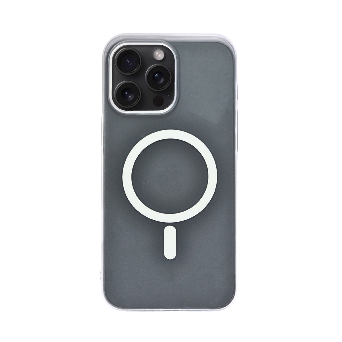 Hard Matte Transparent MagSafe Compatible Phone Case for iPhone 16 Pro Max